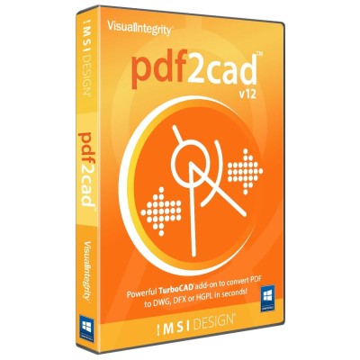 Logiciel PDF2CAD 12  Conversion rapide de PDF vers DXF/DWG
