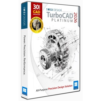 TurboCAD 2026 pour Windows  Logiciel de CAO 2D/3D avancé