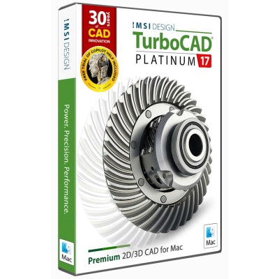 TurboCAD Mac 17  Logiciel de CAO 2D/3D avancé pour Mac