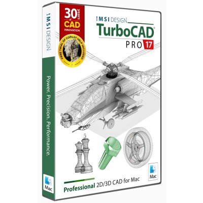 TurboCAD Mac 17  Logiciel de CAO 2D/3D avancé pour Mac