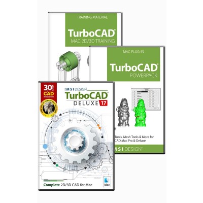 TurboCAD Mac 17  Logiciel de CAO 2D/3D avancé pour Mac