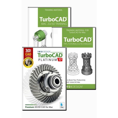 TurboCAD Mac 17  Logiciel de CAO 2D/3D avancé pour Mac