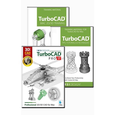 TurboCAD Mac 17  Logiciel de CAO 2D/3D avancé pour Mac
