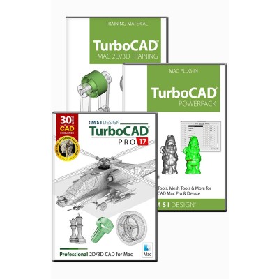 TurboCAD Mac 17  Logiciel de CAO 2D/3D avancé pour Mac