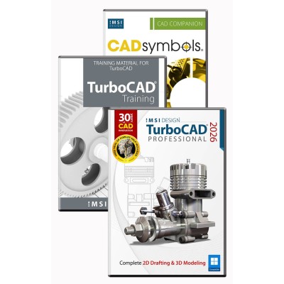 TurboCAD 2026 pour Windows  Logiciel de CAO 2D/3D avancé