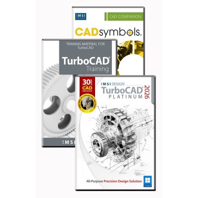 TurboCAD 2026 pour Windows  Logiciel de CAO 2D/3D avancé