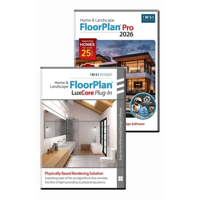 FloorPlan 2026 pour Windows  Logiciel de design résidentiel et d'intérieur