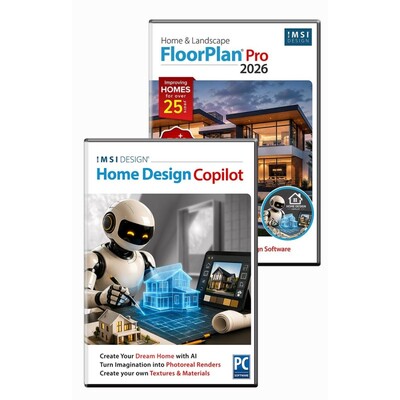 FloorPlan 2026 pour Windows  Logiciel de design résidentiel et d'intérieur