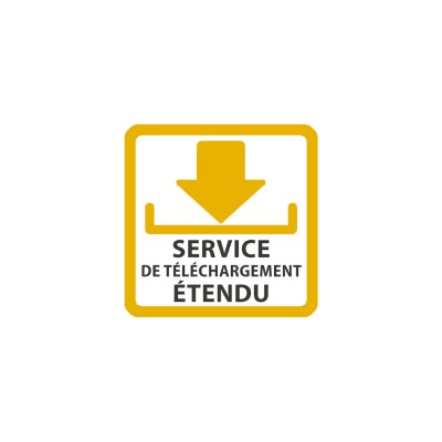 Service de téléchargement prolongé (1 an)