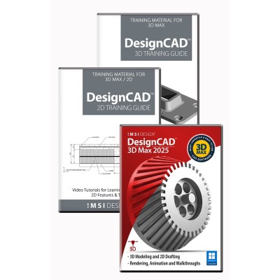 DesignCAD 2025 | Logiciel de CAO 2D et 3D pour un dessin de précision