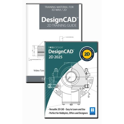 DesignCAD 2025 | Logiciel de CAO 2D et 3D pour un dessin de précision