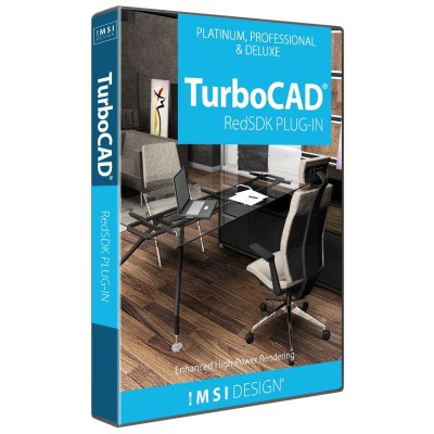 Plug-in RedSDK pour TurboCAD | Outils de rendu photoréaliste