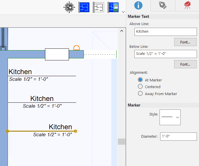 Plan Labels Example