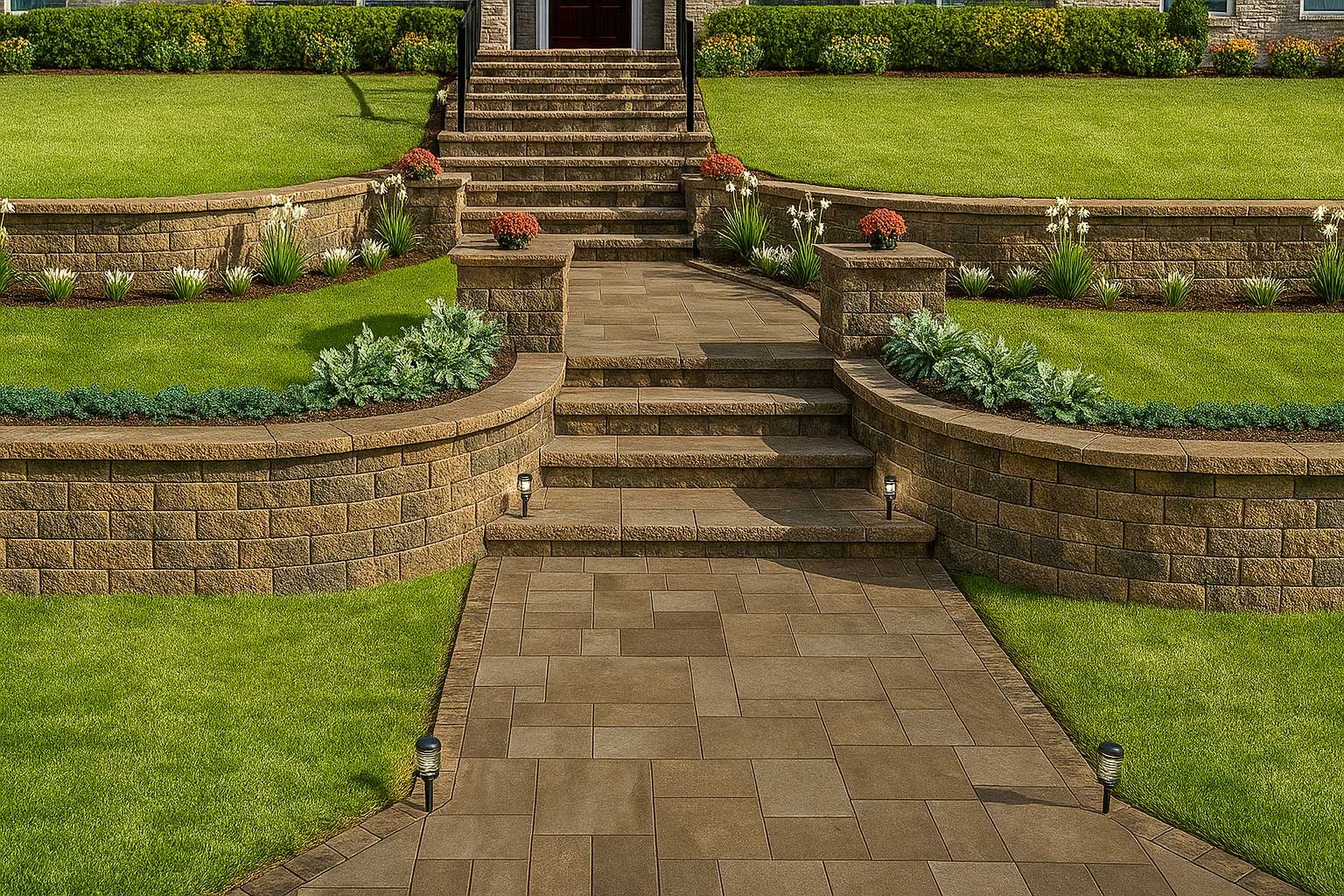 Patios et allées