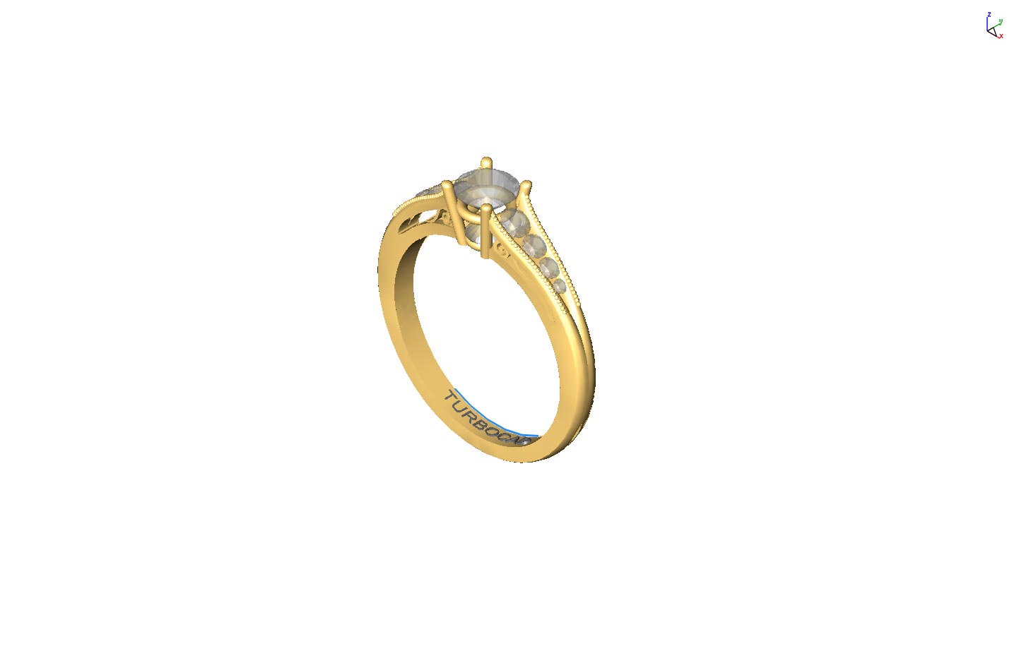 Ring packaging original