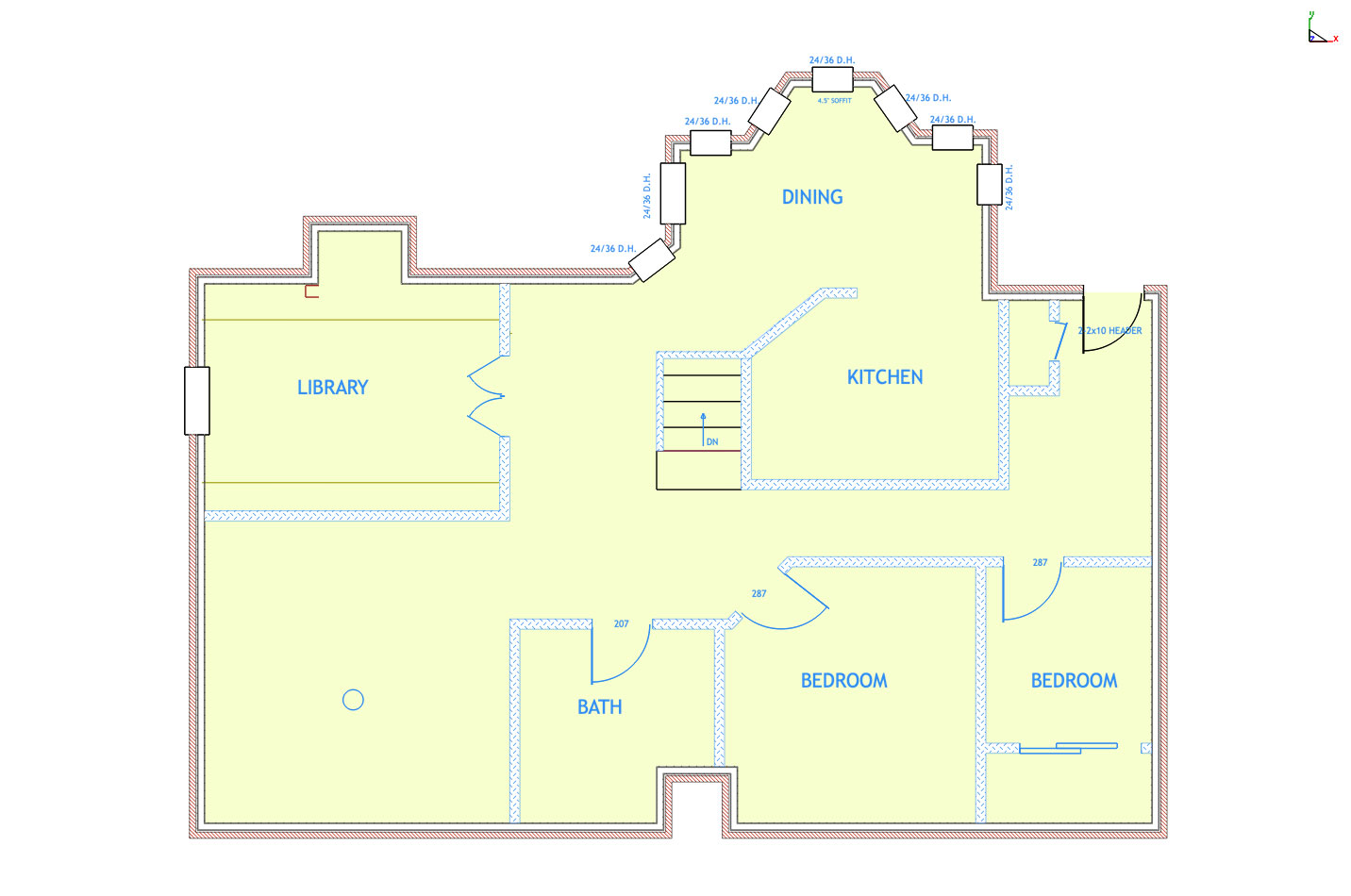 2D floor plan original