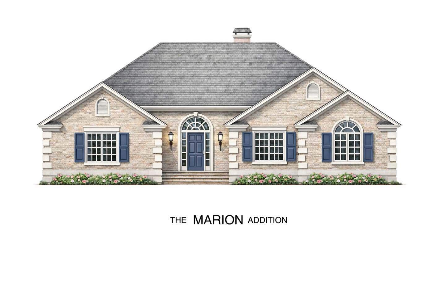 Home addition rendered concept