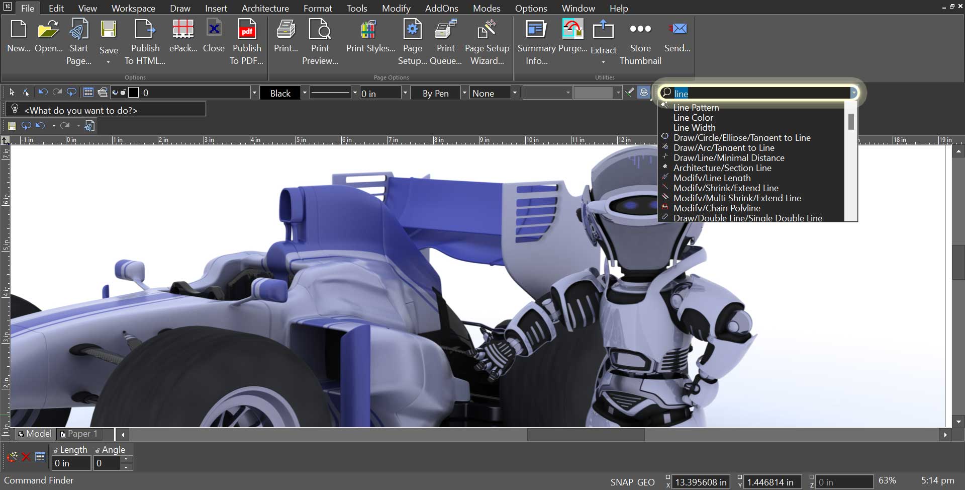 Launcher with Workspace Selection