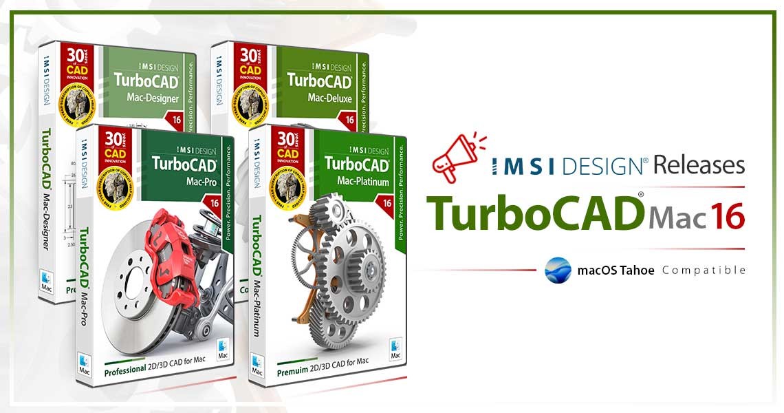 IMSI Design lance TurboCAD® Mac 16