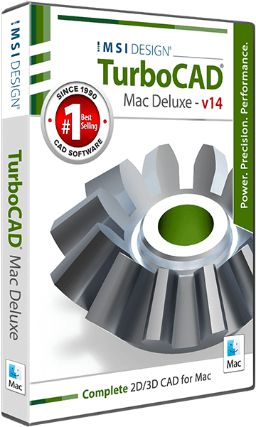 TurboCAD Mac v14 Deluxe 2D3D Upgrade from Previous 2D/3D (Deluxe) version