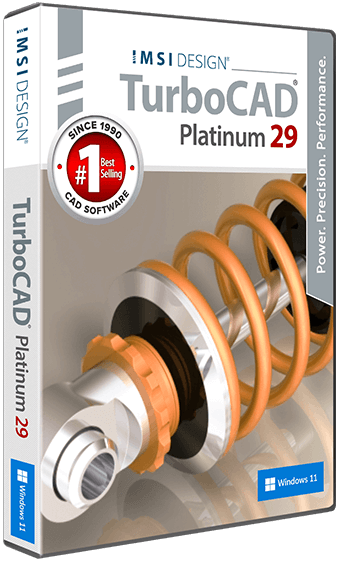 TurboCAD v29 Platinum Upgrade from v28 Platinum