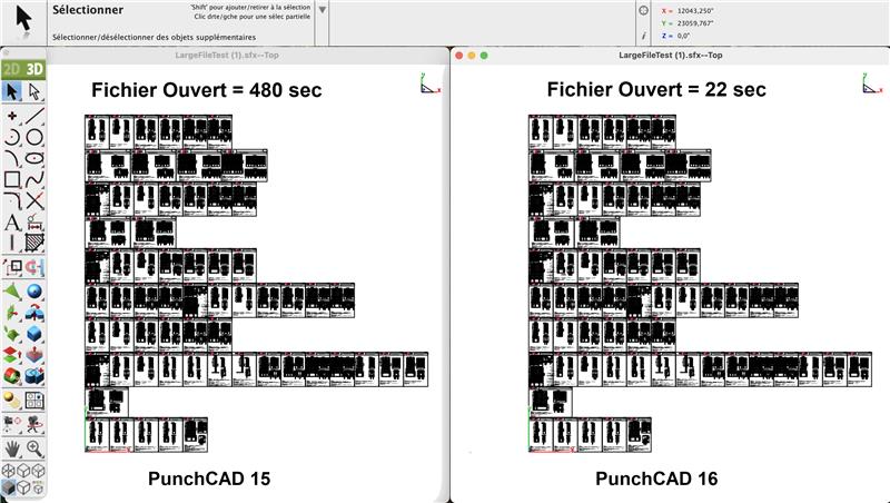 Améliorations des performances