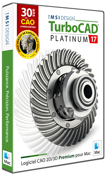 TurboCAD Mac 17 Platinum Term License (1 Year/Annual)