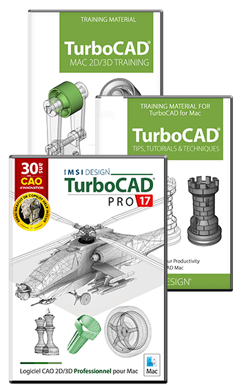 TurboCAD® Mac 17 Pro & Training Bundle